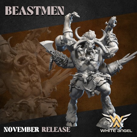 BEAST TETRARCA | White Angel Miniatures | BEASTMEN