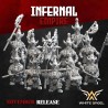 INFERNAL LANCE x 10 - Bigusson - Druk 3D - White Angels