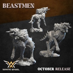 Beast Thing Wolf x5 - Beastmen | White Angels