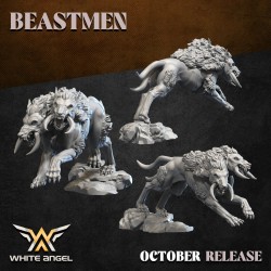Beast Thing Wolf x5 - Beastmen | White Angels