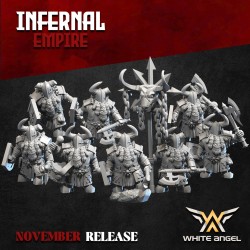 INFERNAL DESTRUCTOR x 10 - Bigusson - Druk 3D - White Angels
