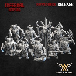 INFERNAL DESTRUCTOR x 10 - Bigusson - Druk 3D - White Angels