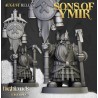Dwarfs Miners Unit x7 + command - Bigusson - Druk 3d- Highlands Miniatures