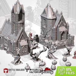 Night of the living dead 1 | Txarli Factory| Diorama