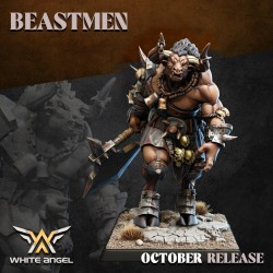 BEAST MINOTAUR x5 - Beastmen| White Angels