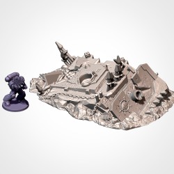 INFERNAL TANKS DESTROYED 6 | Txarli Factory| Diorama