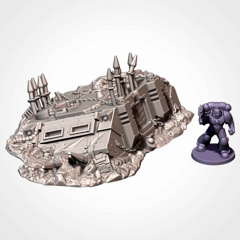 INFERNAL TANKS DESTROYED 4 | Txarli Factory| Diorama