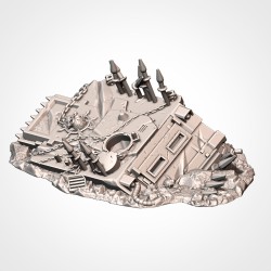 INFERNAL TANKS DESTROYED 4 | Txarli Factory| Diorama
