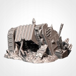 INFERNAL TANKS DESTROYED 1 | Txarli Factory| Diorama