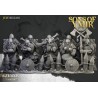 Dwarfs Marksmens x7 + command - Bigusson - Druk 3d- Highlands Miniatures