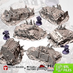 INFERNAL TANKS DESTROYED 1 | Txarli Factory| Diorama