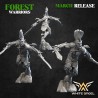 FOREST DANCERS x10 - Bigusson - Druk 3D - White Angels