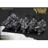 Dwarf Firespitters x7 + command - Bigusson - Druk 3d- Highlands Miniatures