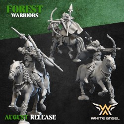 WOOD ARROW RIDER x10 - Forest Warriors | White Angels
