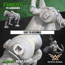 WOOD ARROW RIDER x10 - Forest Warriors | White Angels