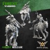 WOOD ARROW RIDER x10 - Forest Warriors | White Angels