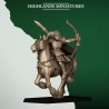 Mounted Feral Archers x10 |Wood Elfves |Highlands Miniatures