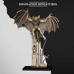 Giant Bats | RPGs | 32mm 28mm | Highlands Miniatures | Vampire