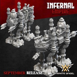 INFERNAL NAVY - Bigusson - Druk 3D - White Angels