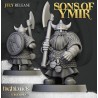 Dwarfs Warriors Two Handed Unit x7 + command - Highlands Miniatures