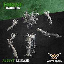 OLD TREEWARRIOR - Forest Warriors |White Angel Miniatures | Wood Elves