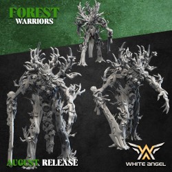 OLD TREEWARRIOR - Forest Warriors |White Angel Miniatures | Wood Elves