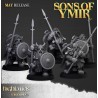 Dwarf Rangers x7 + command group - Bigusson- Druk 3d- Highlands Miniatures