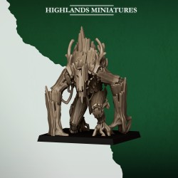 Forest Golems x5 | 32mm 28mm | Highlands Miniatures | Wood Elves | Tabletop