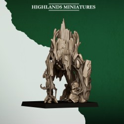 Forest Golems x5 | 32mm 28mm | Highlands Miniatures | Wood Elves | Tabletop