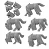 BRETON: Knight Errants Unit x6 | 32mm/28mm | Monstrous Encounters