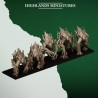 Forest Golems x5 | 32mm 28mm | Highlands Miniatures | Wood Elves | Tabletop