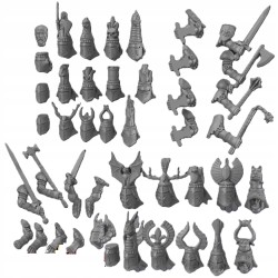 BRETON: Foot Knights Unit x 10| RPGs | Roleplaying | Monstrous Encounters