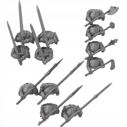 BRETON: Foot Knights Unit x 10| RPGs | Roleplaying | Monstrous Encounters