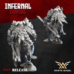 INFERNAL CENTAUR (EXTRA PACK) x12- Druk 3D - White Angels