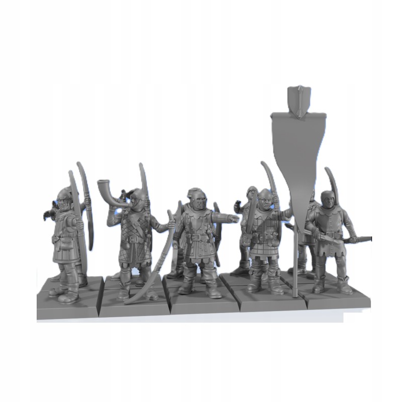 BRETON: Bowmen Unit x 10|Roleplaying | 32mm/28mm | Monstrous Encounters