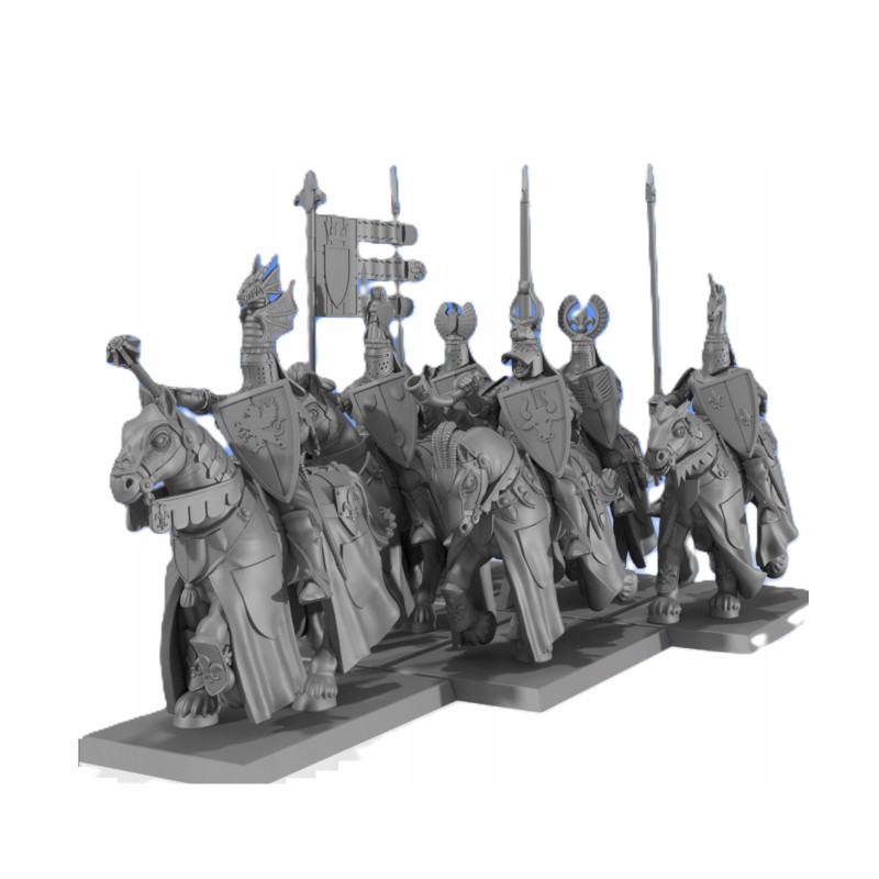 BRETON: Knights of Virtue x6 - Bigusson - Druk 3d - Monstrous Encounters