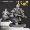 Dwarf Kingsguard Unit x7 + cmd - Bigusson - Druk 3d - Highlands Miniatures