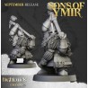 Dwarf Kingsguard Unit x7 + cmd - Bigusson - Druk 3d - Highlands Miniatures