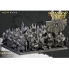 Dwarf Veterans Unit x7 + cmd - Bigusson - Druk 3d - Highlands Miniatures