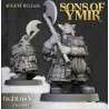 Dwarf Veterans Unit x7 + cmd - Bigusson - Druk 3d - Highlands Miniatures