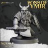 Dwarfs Warriors Unit x7 + cmd - Bigusson - Druk 3d - Highlands Miniatures