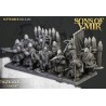 Dwarf Crossbowmen Unit x7 + cmd - Bigusson - Druk 3d - Highlands Miniatures