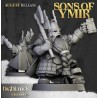 Dwarf Veterans Unit x7 + cmd - Bigusson - Druk 3d - Highlands Miniatures