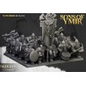 Dwarf Huscarls Unit x7 + cmd - Bigusson - Druk 3d - Highlands Miniatures