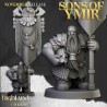 Dwarf Huscarls Unit x7 + cmd - Bigusson - Druk 3d - Highlands Miniatures