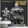 Dwarf Crossbowmen Unit x7 + cmd - Bigusson - Druk 3d - Highlands Miniatures