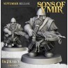 Dwarf Crossbowmen Unit x7 + cmd - Bigusson - Druk 3d - Highlands Miniatures