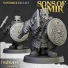 Dwarf Huscarls Unit x7 + cmd - Bigusson - Druk 3d - Highlands Miniatures