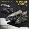 Dwarf Flamethrower + crew - Druk 3d - Highlands Miniatures