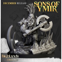 Dwarf Dragonseeker - Bigusson - Druk 3d - Highlands Miniatures